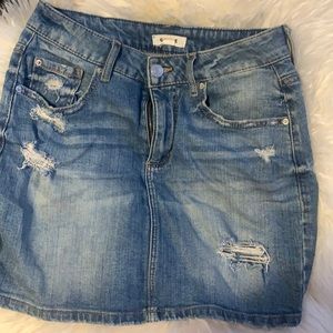 Garage jeans mini skirt